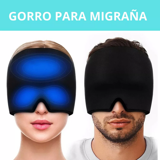 GORRO DE GEL ALIVIO DE MIGRAÑA